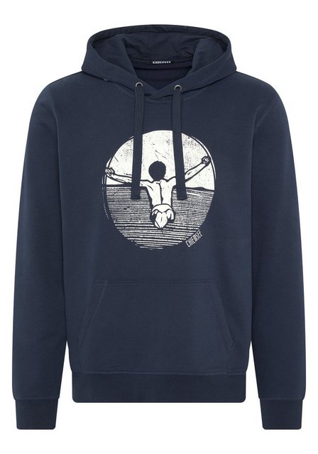 Chiemsee Kapuzensweatshirt Hoodie mit Jumper-Motiv 1 günstig online kaufen