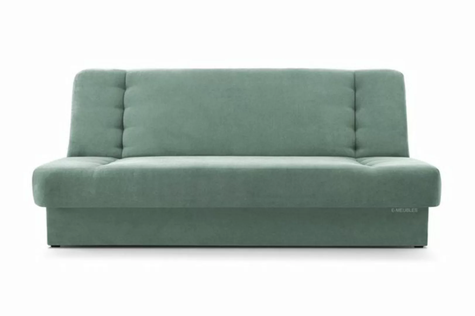 MOEBLO Schlafsofa Cyprus, Sofa Kippsofa Klappsofa Clic-Clack Couch für Wohn günstig online kaufen