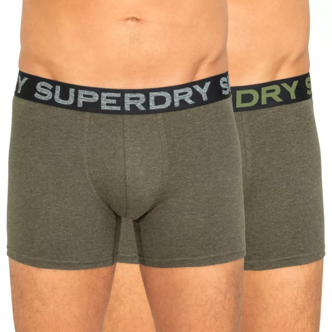 Superdry 2-er Set Boxer Briefs Khaki günstig online kaufen