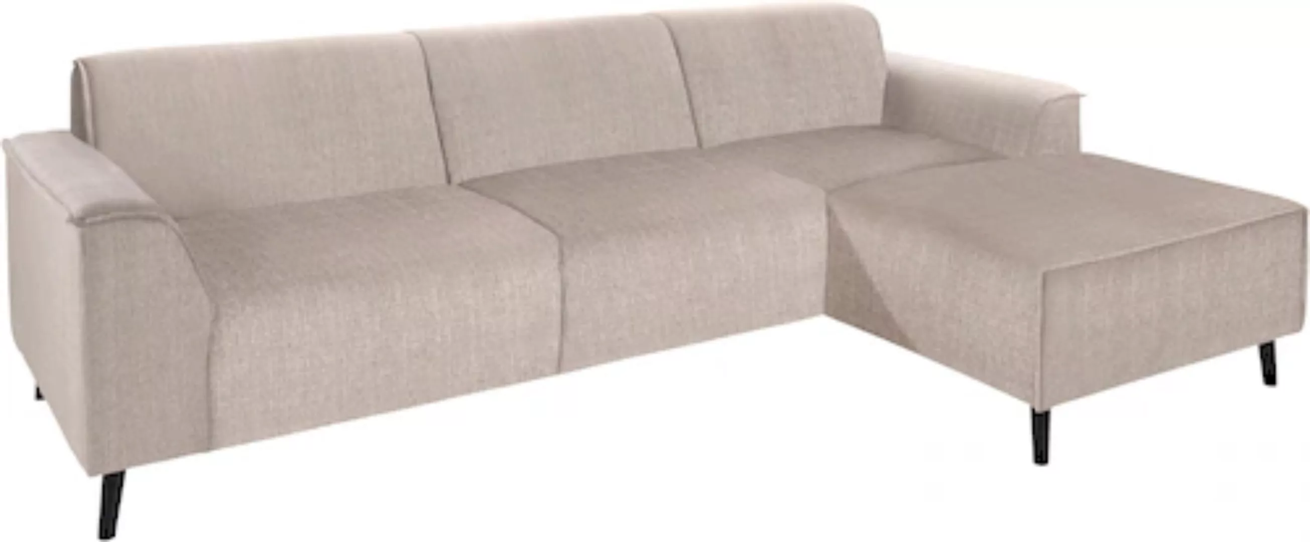 DOMO collection Ecksofa »Amora L-Form«, mit Recamiere, inklusive komfortabl günstig online kaufen