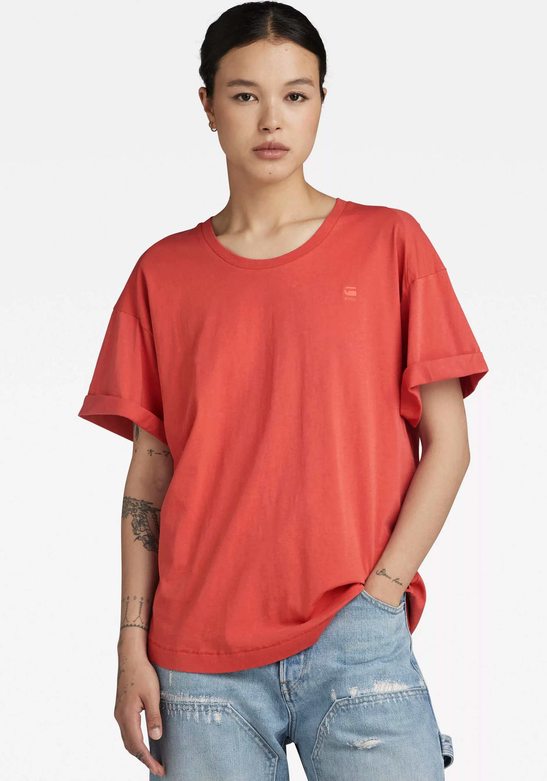 G-Star RAW T-Shirt Rolled up günstig online kaufen