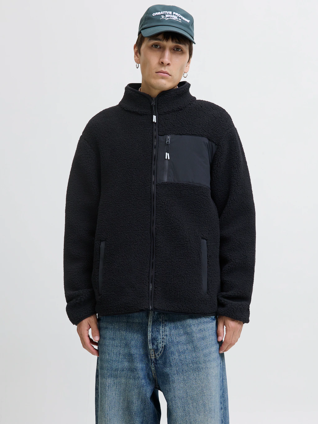 Jack & Jones Fleecejacke "JJTHATCHER FLEECE JACKET" günstig online kaufen