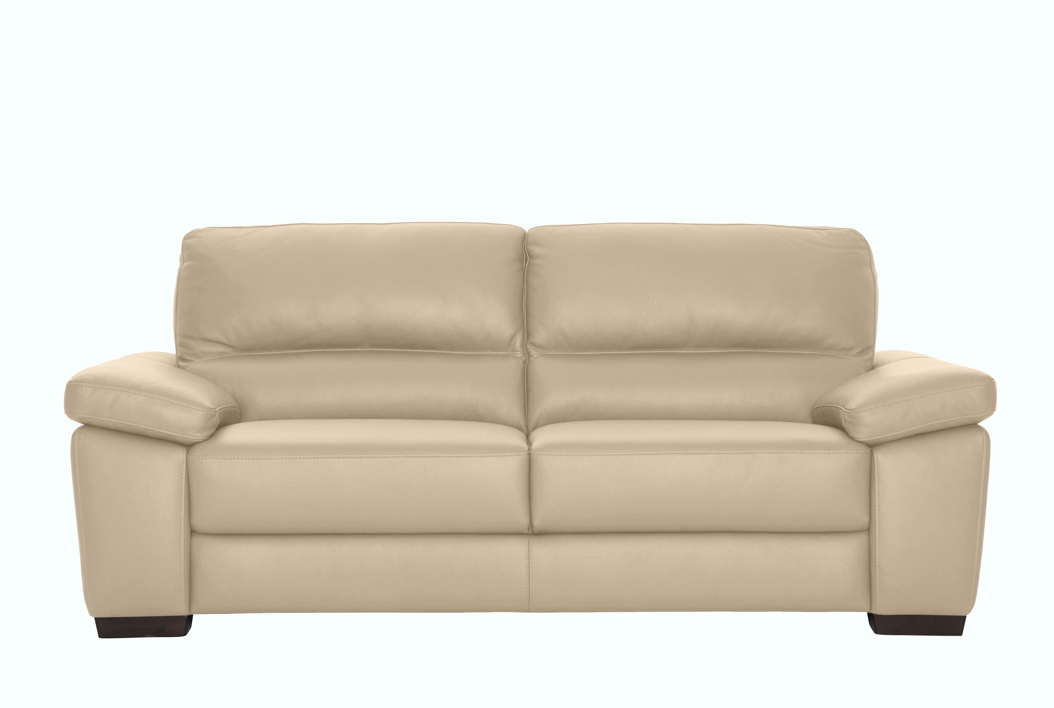 CALIA ITALIA 3-Sitzer "Gaia, hochwertiges Ledersofa mit erstklassigem Sitzk günstig online kaufen
