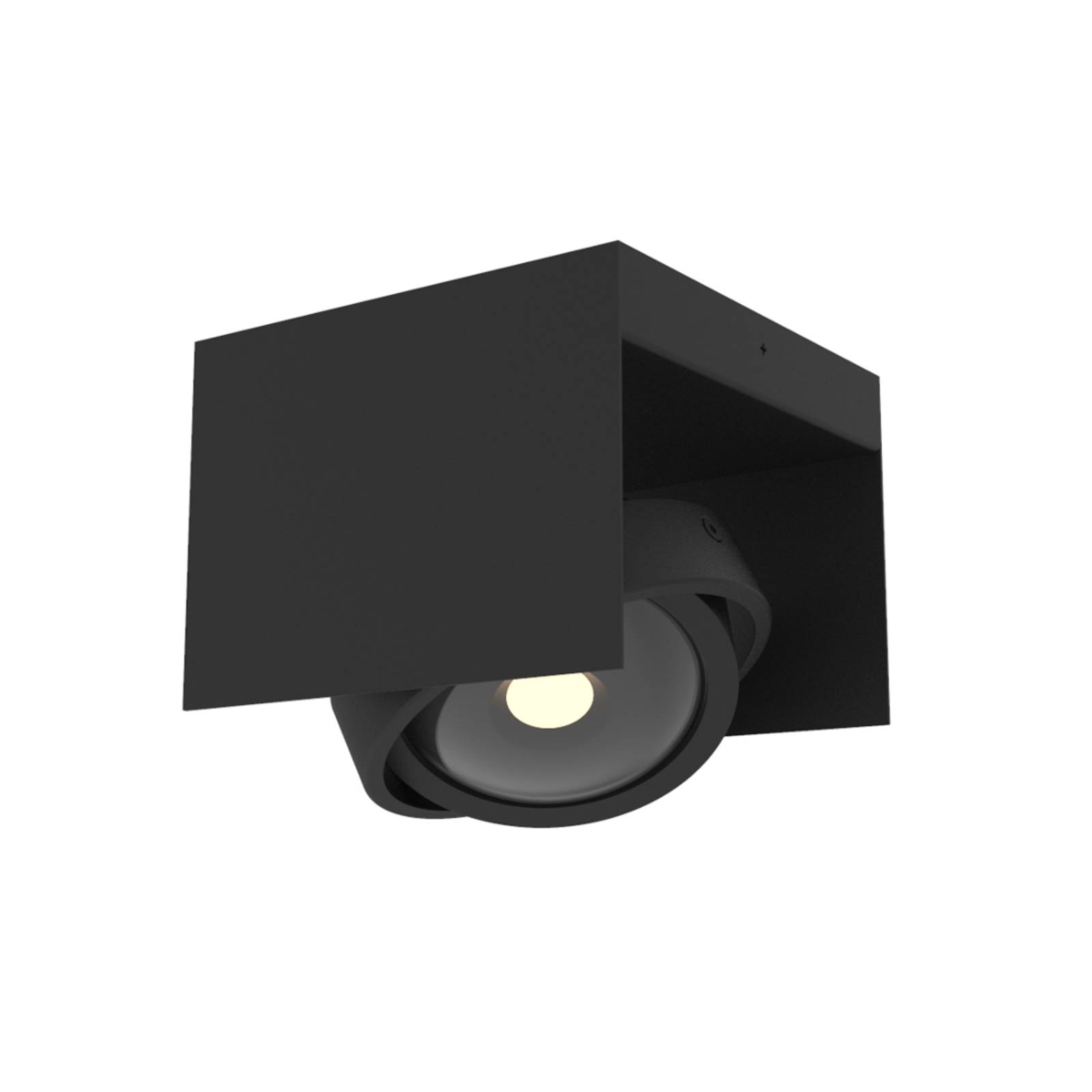MEGATRON Cardano LED-Deckenspot 1-flammig schwarz günstig online kaufen