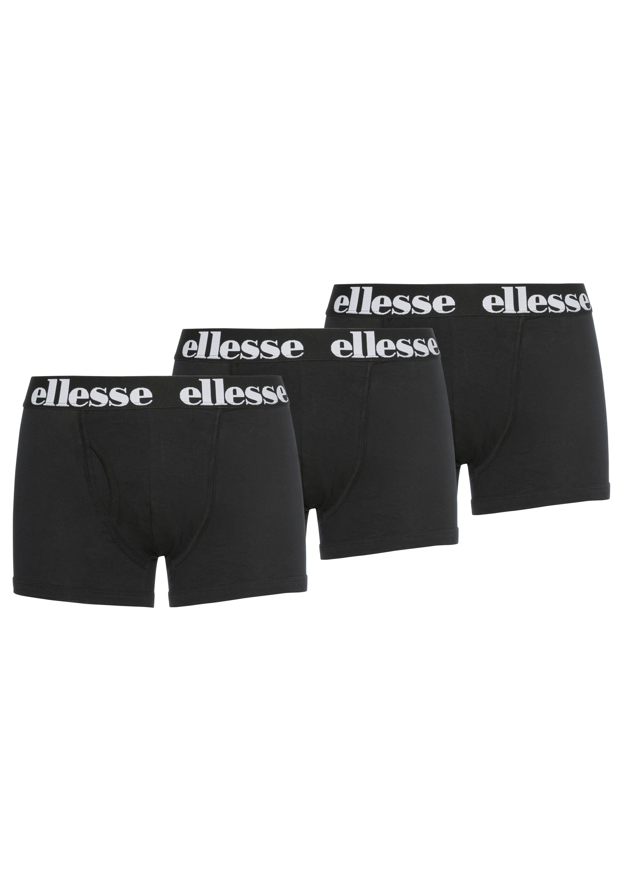Ellesse Trunk, (Set, 3 St.), mit Markenschriftzug auf dem Bund günstig online kaufen