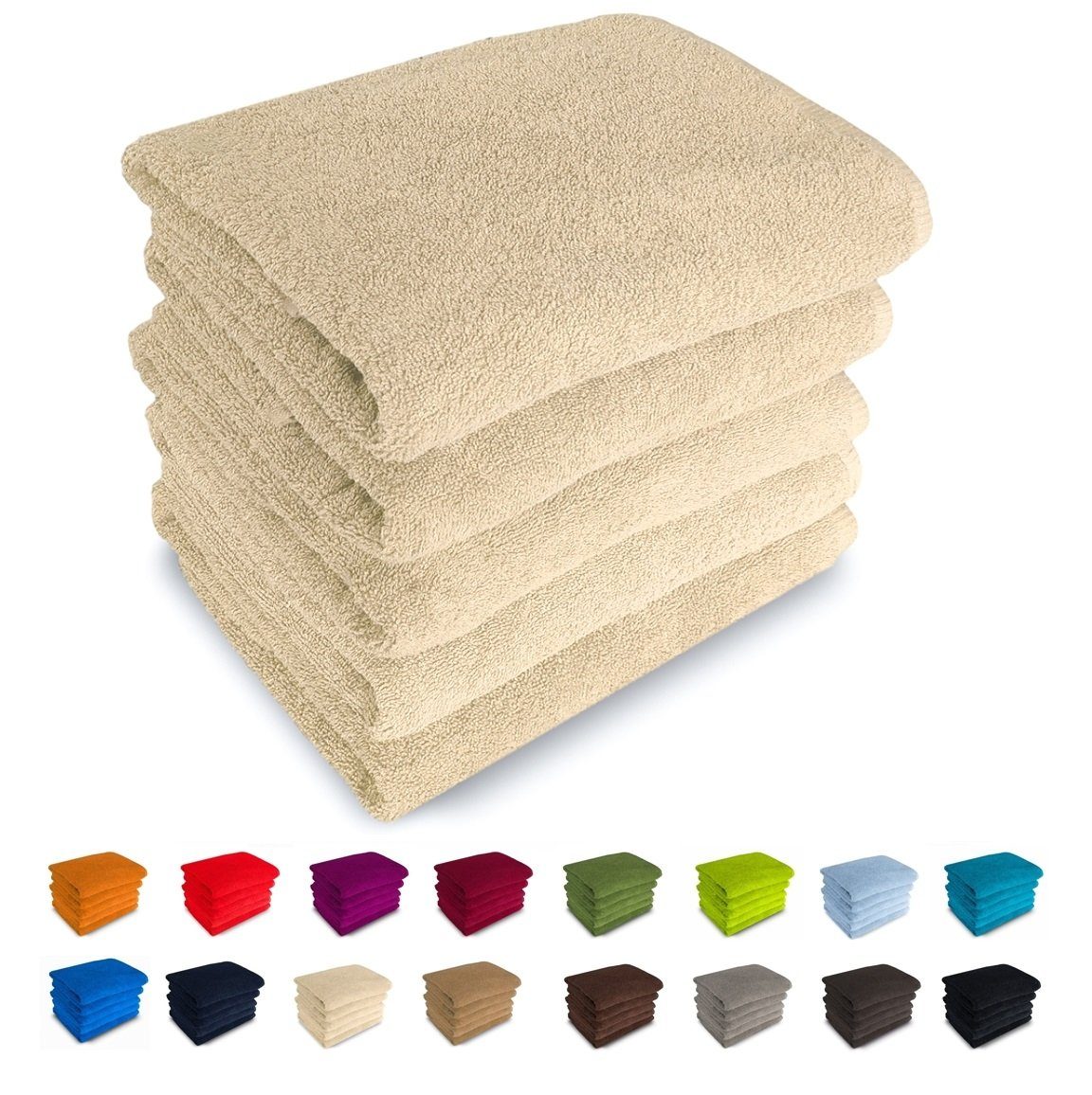 MatratzenL.A.B® Handtücher 500 g/m² Blauer Schwan®, günstig online kaufen