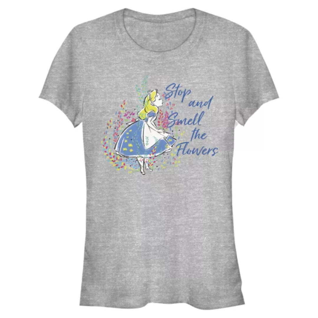 Disney Classics - Alice im Wunderland - Alice Smell the Flowers - Frauen T- günstig online kaufen