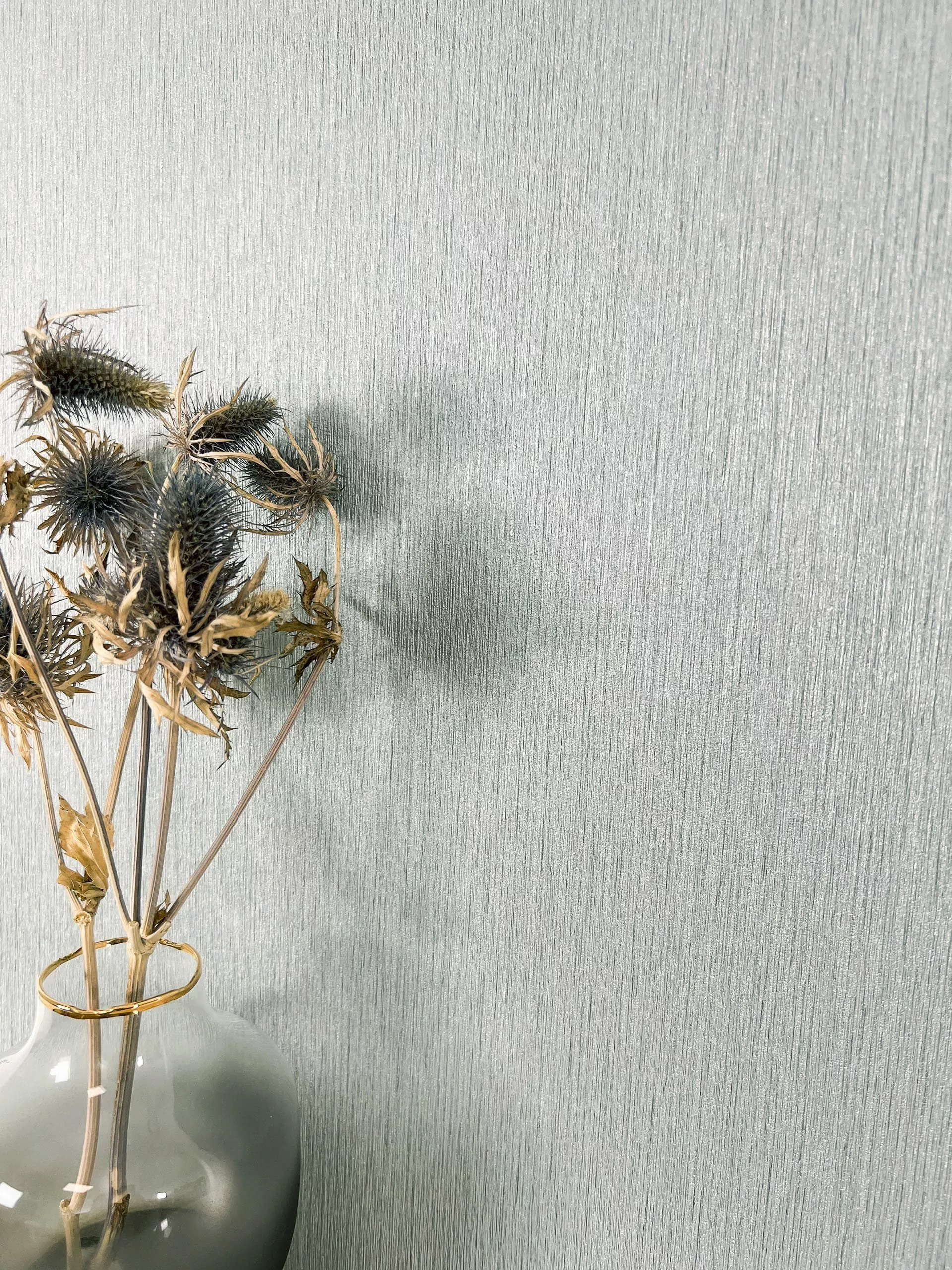 Newroom Vliestapete, Silber Tapete Modern Unifarbe günstig online kaufen