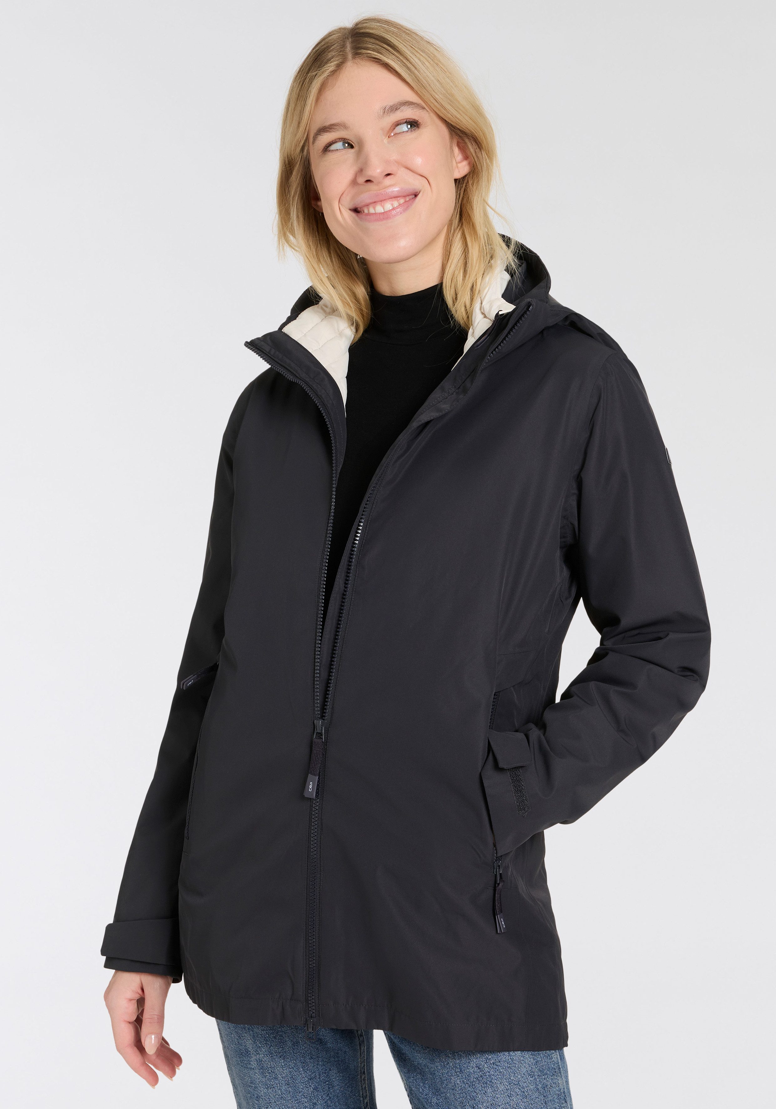 CMP 3-in-1-Funktionsjacke WOMAN LONG JACKET ZIP günstig online kaufen