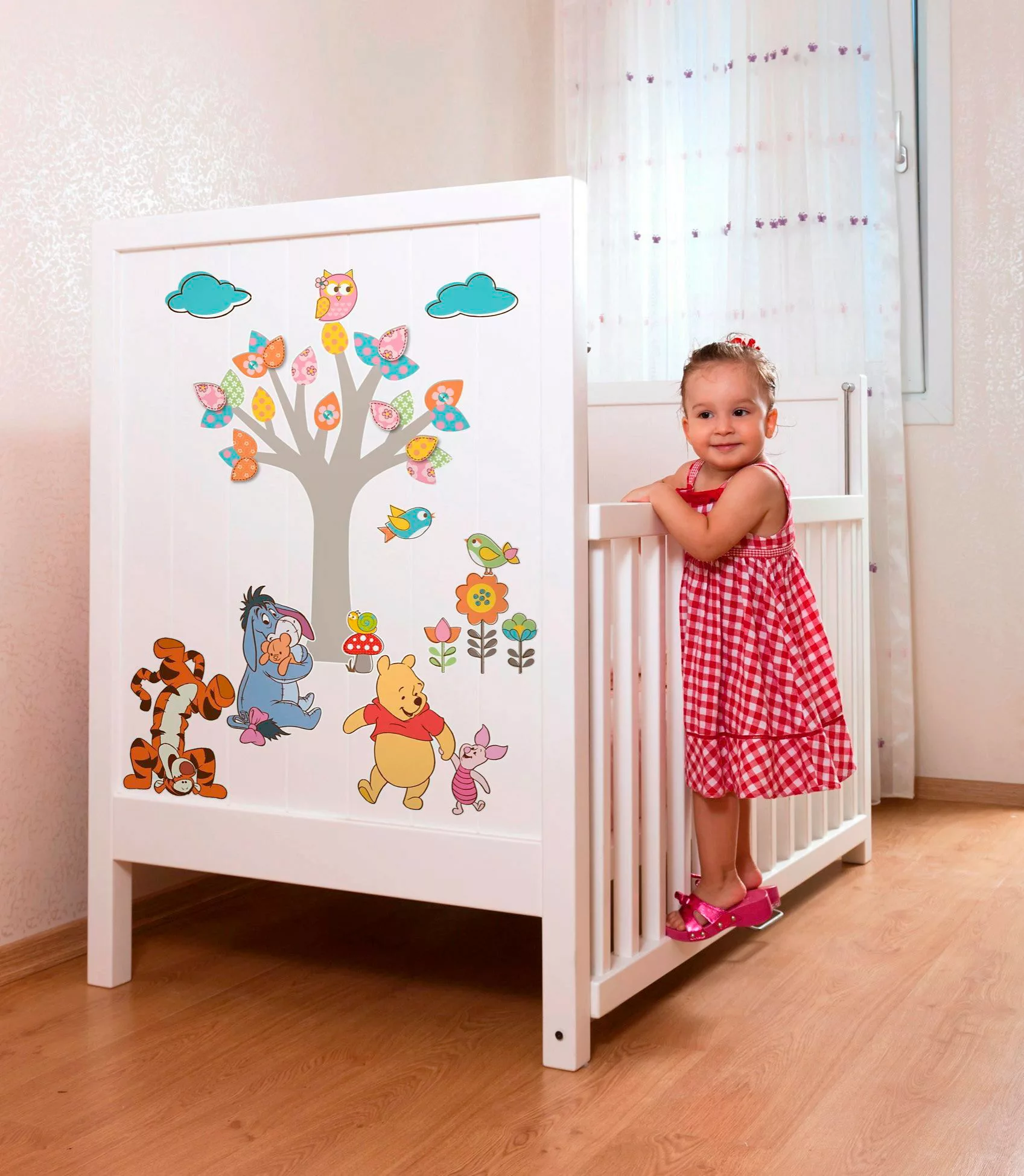 Komar Wandtattoo "Winnie the Pooh Nature Lovers - Größe 50 x 70 cm", (14 St günstig online kaufen