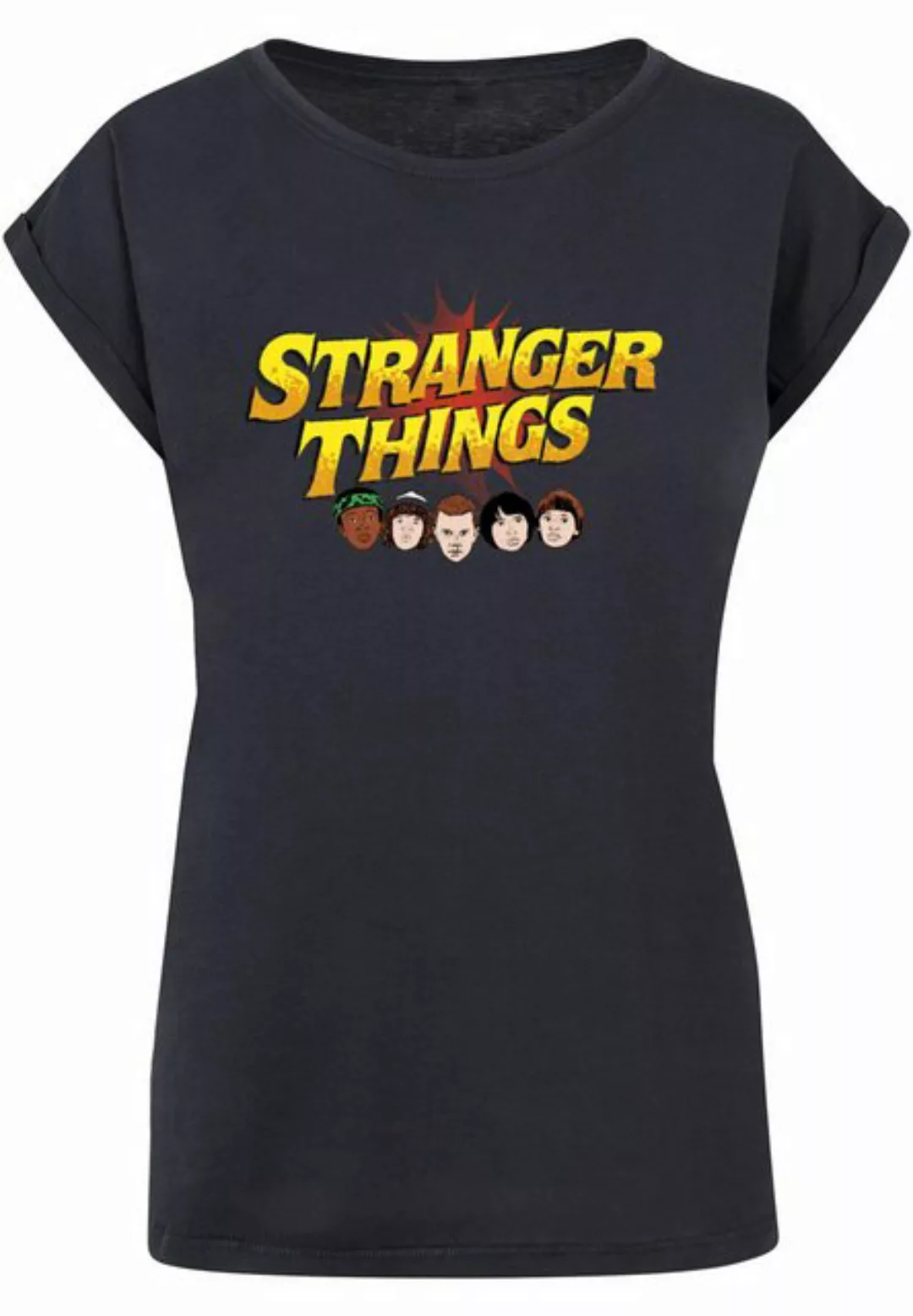 ABSOLUTE CULT T-Shirt ABSOLUTE CULT Damen Ladies Stranger Things - Comic He günstig online kaufen