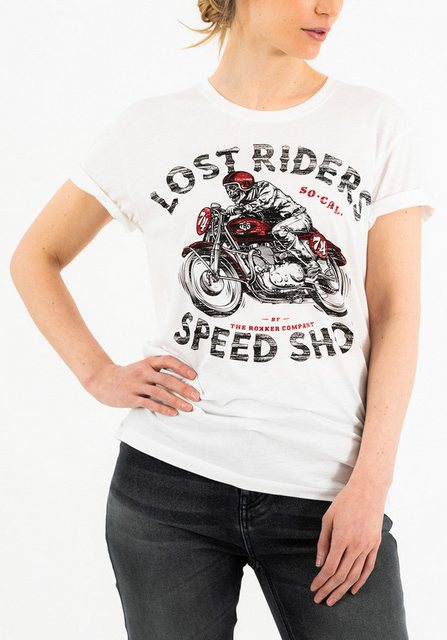 Rokker T-Shirt Lost Riders Damen T-Shirt günstig online kaufen