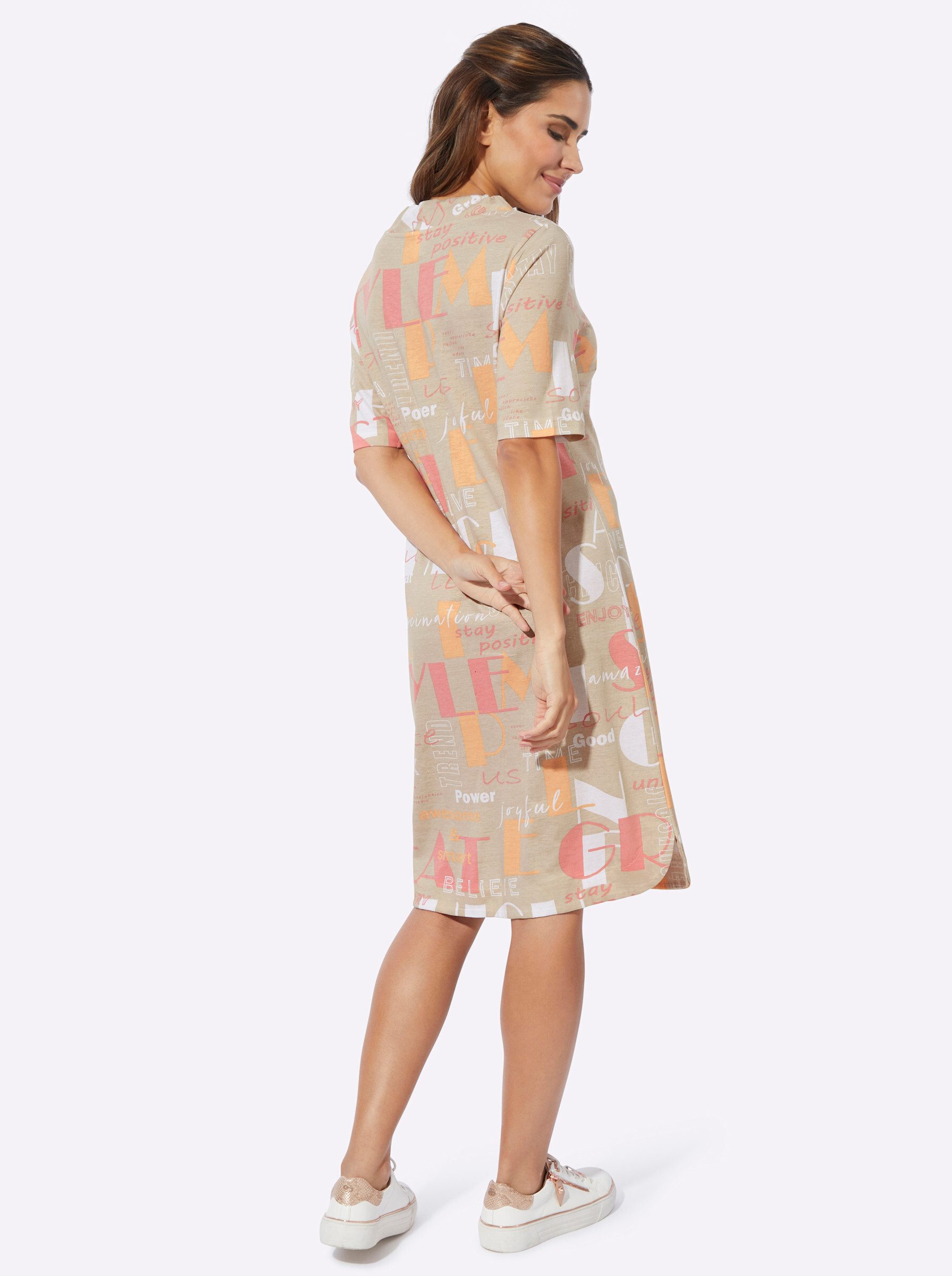 Sieh an! Jerseykleid Shirtkleid günstig online kaufen