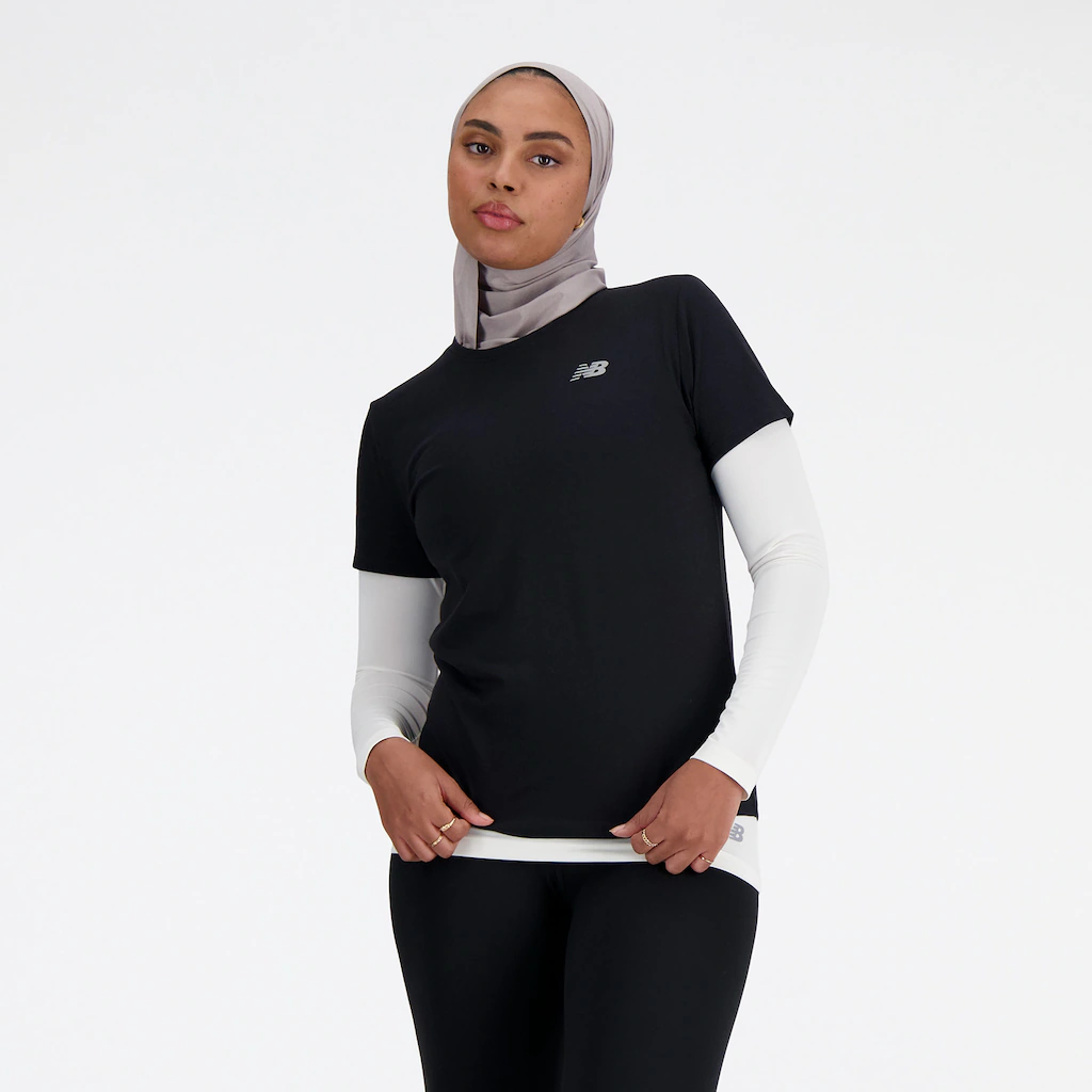 New Balance Laufshirt, mit Label günstig online kaufen