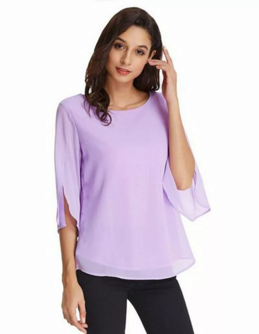 ZWY Paillettenshirt Hemden, Damenhemden, lockere Freizeithemden günstig online kaufen