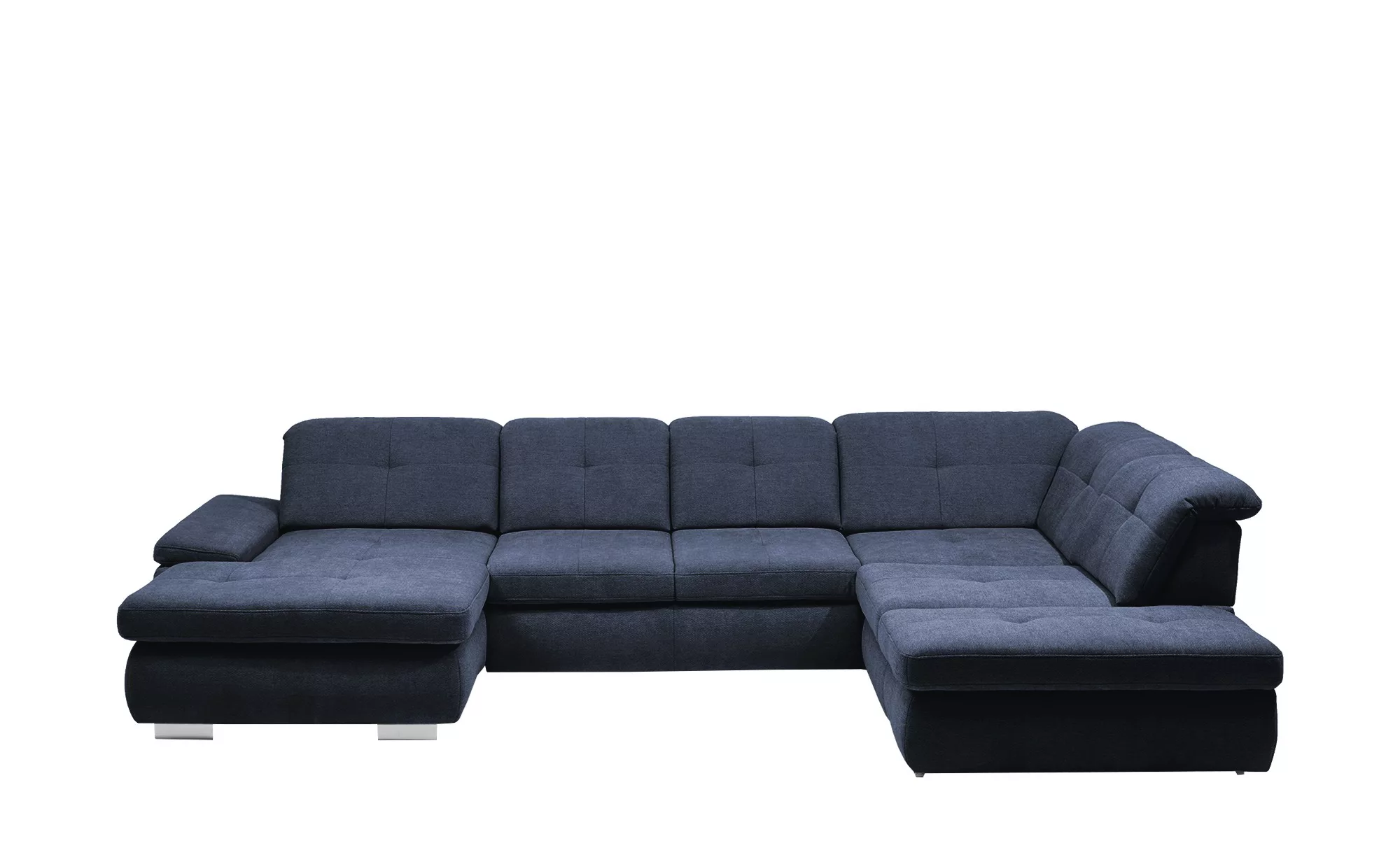 Wohnlandschaft - blau - 85 cm - Polstermöbel > Sofas > Wohnlandschaften - M günstig online kaufen