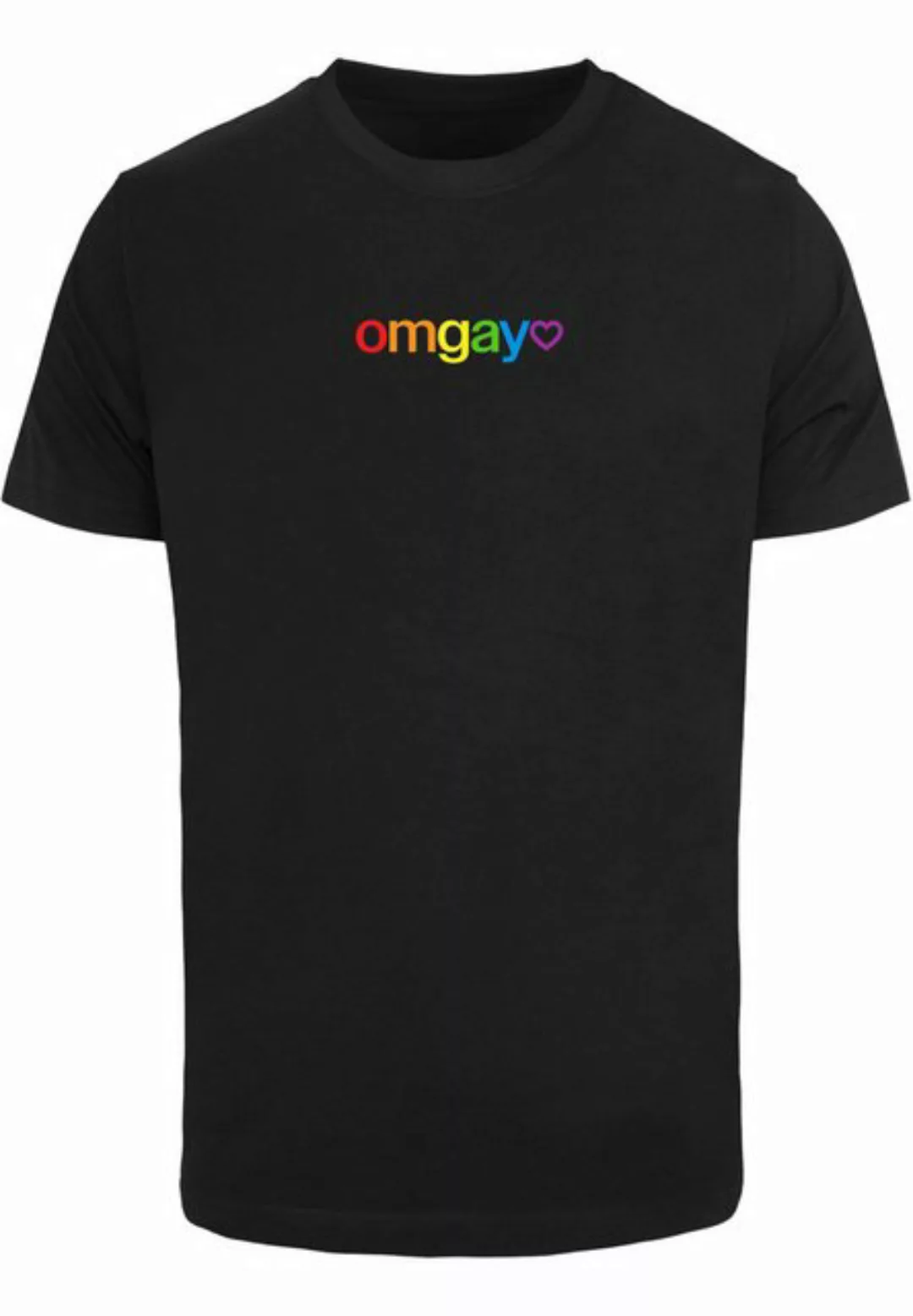 MisterTee T-Shirt MisterTee OMGay Rainbow Pride Tee (1-tlg) günstig online kaufen