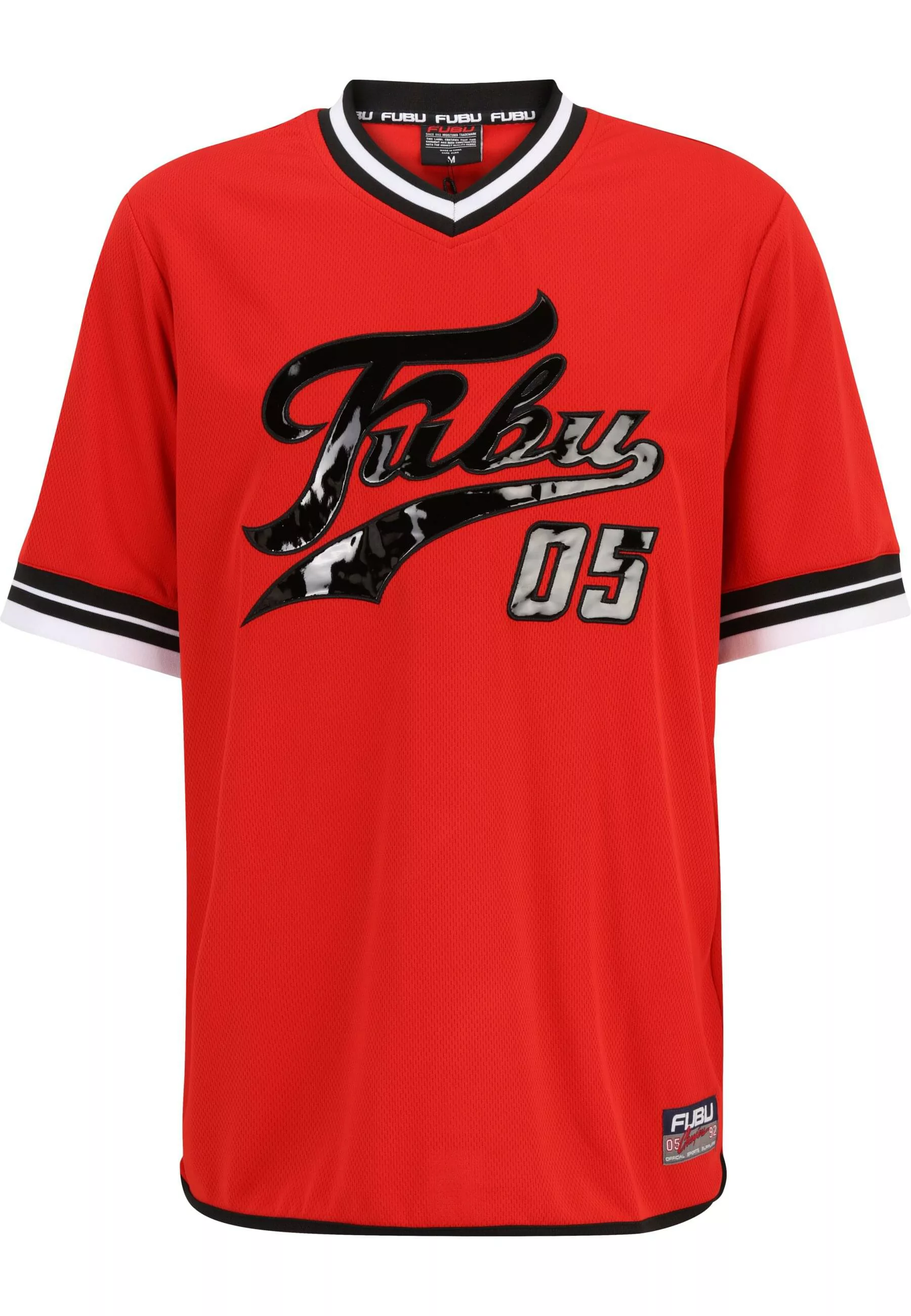 Fubu T-Shirt "Fubu Herren FM231-011-2 FUBU Varsity Lacquered Mesh Tee", (1 günstig online kaufen