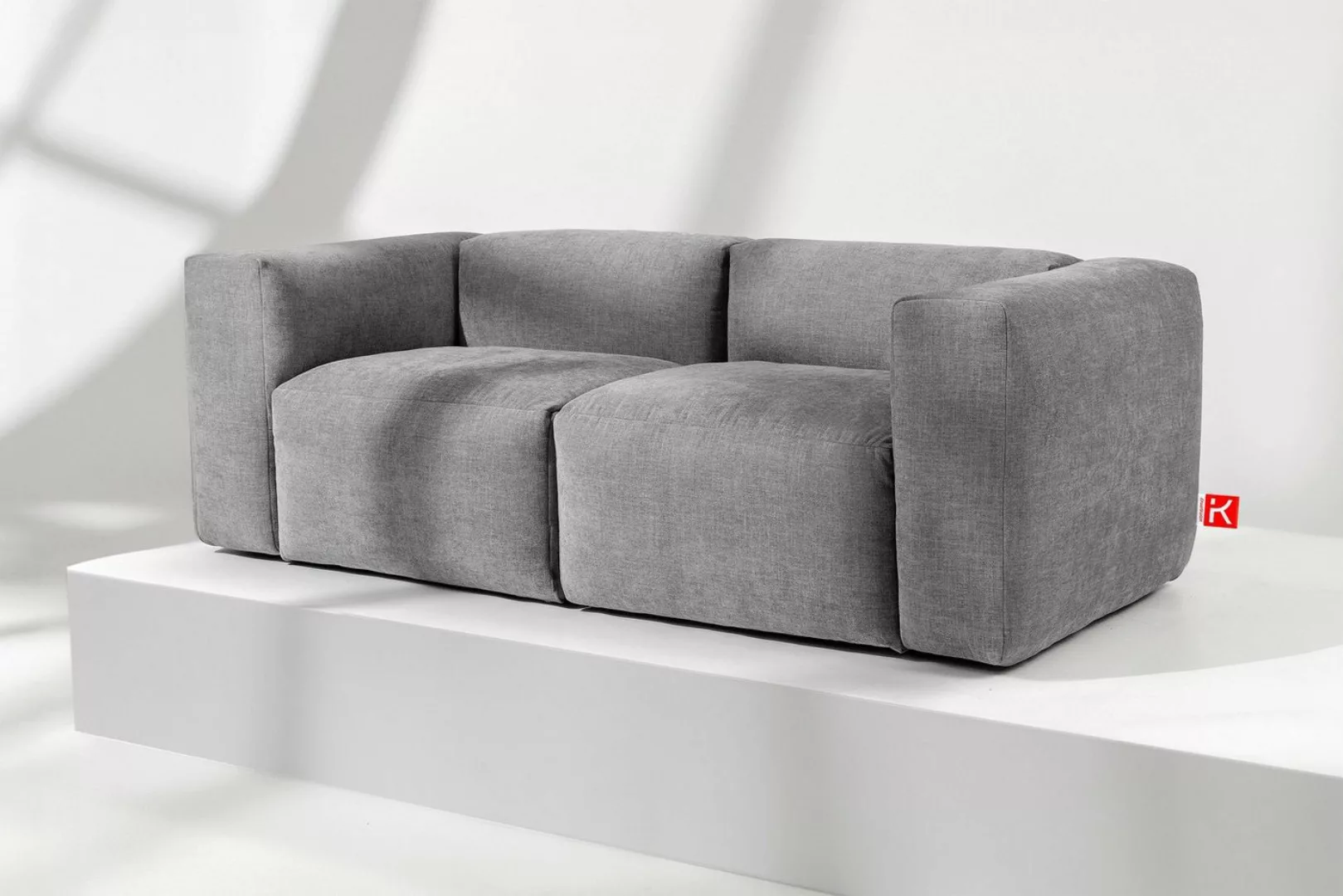 Konsimo 3-Sitzer BUFFO Einzelsofa, hergestellt in der EU, extrem weicher un günstig online kaufen