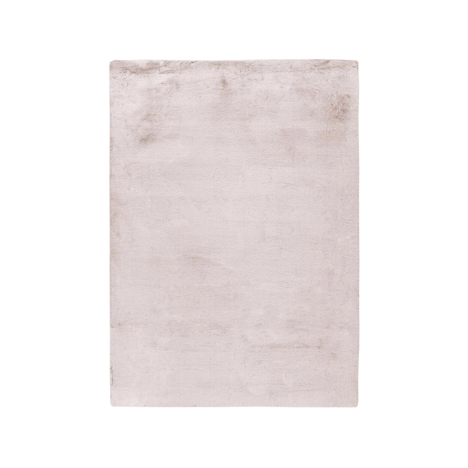 MeGusta Hochflorteppich Creme Weiß Uni Modern  160 x 230 cm günstig online kaufen