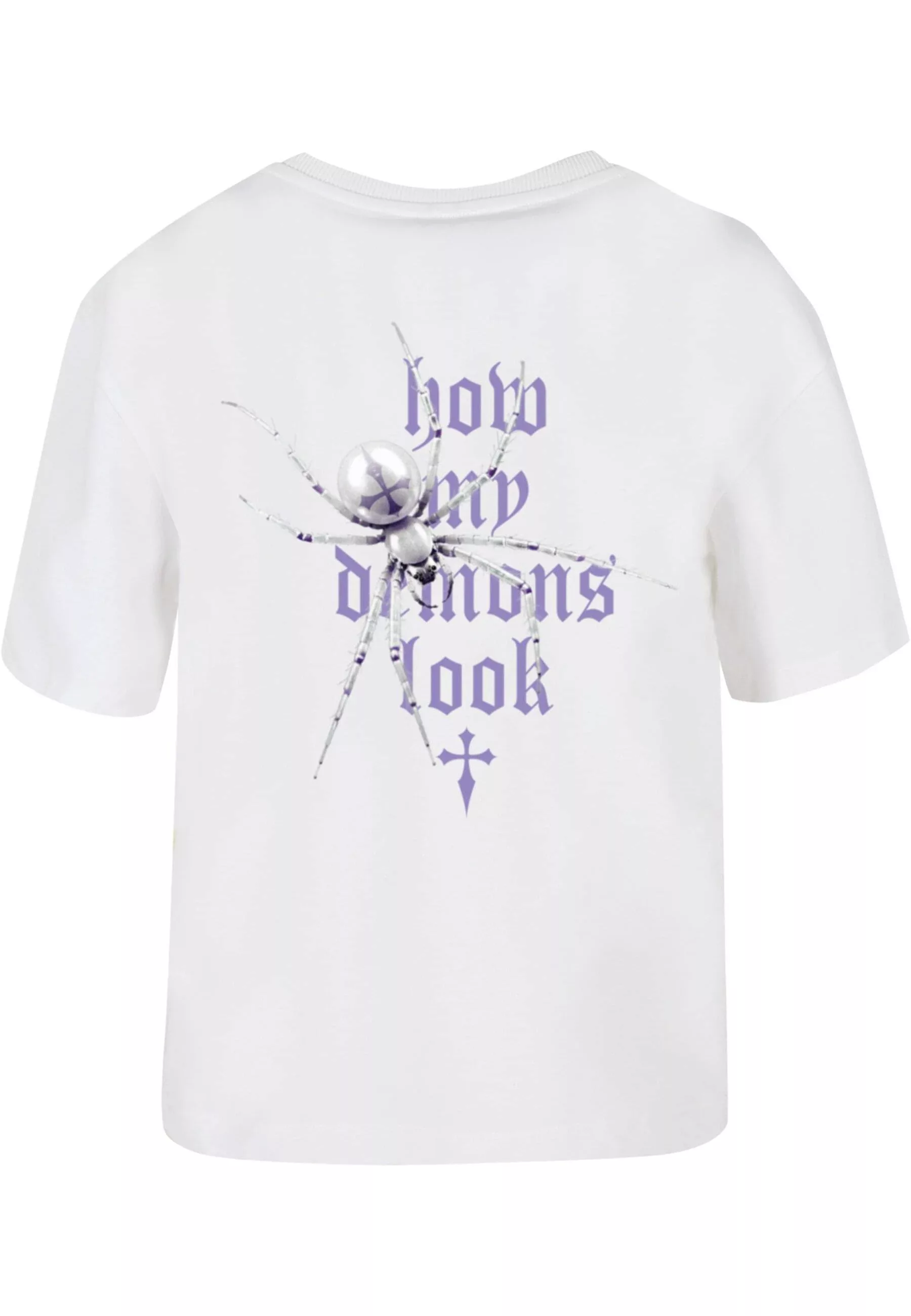 Miss Tee T-Shirt "Miss Tee Damen Pearl Spider Tee", (1 tlg.) günstig online kaufen