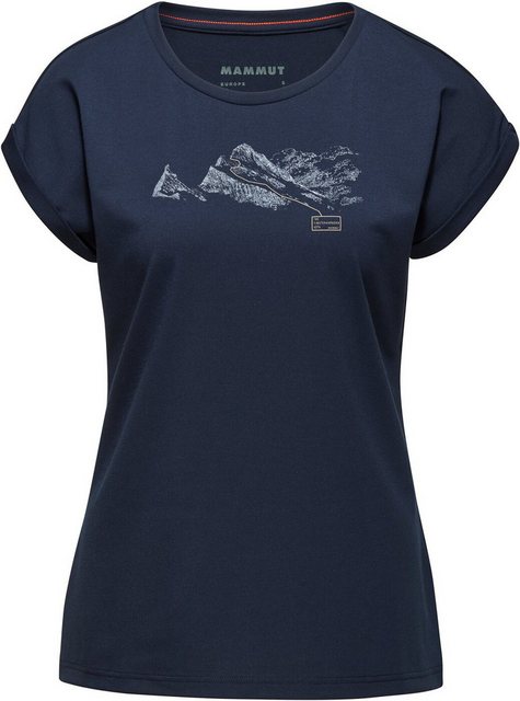 Mammut Kurzarmshirt Mountain T-Shirt Women Finsteraarho MARINE günstig online kaufen