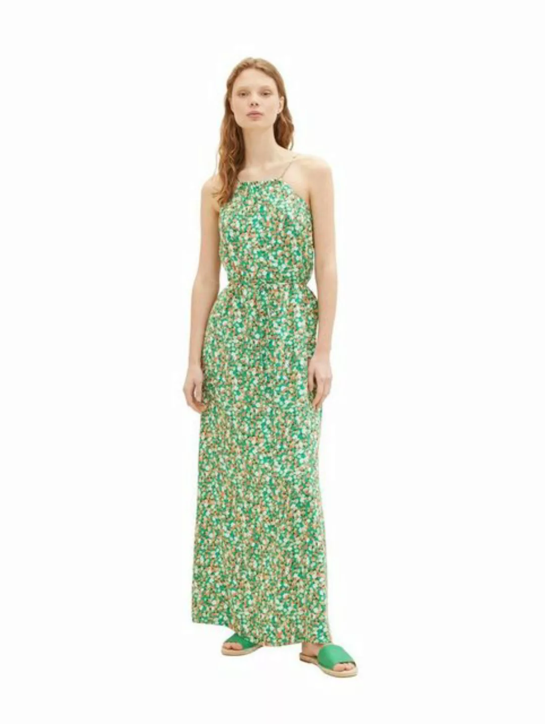 TOM TAILOR Denim Sommerkleid american neckline maxi dress günstig online kaufen