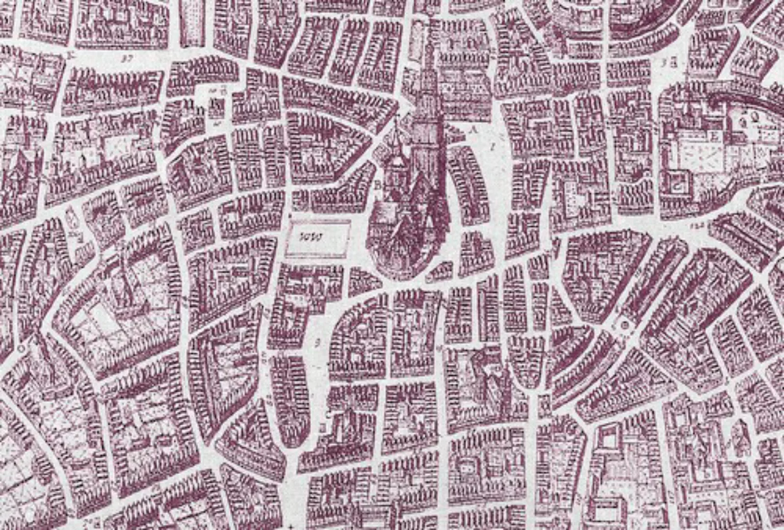 Architects Paper Fototapete »Atelier 47 Ancient City View 3«, Stadt, Vlies, günstig online kaufen