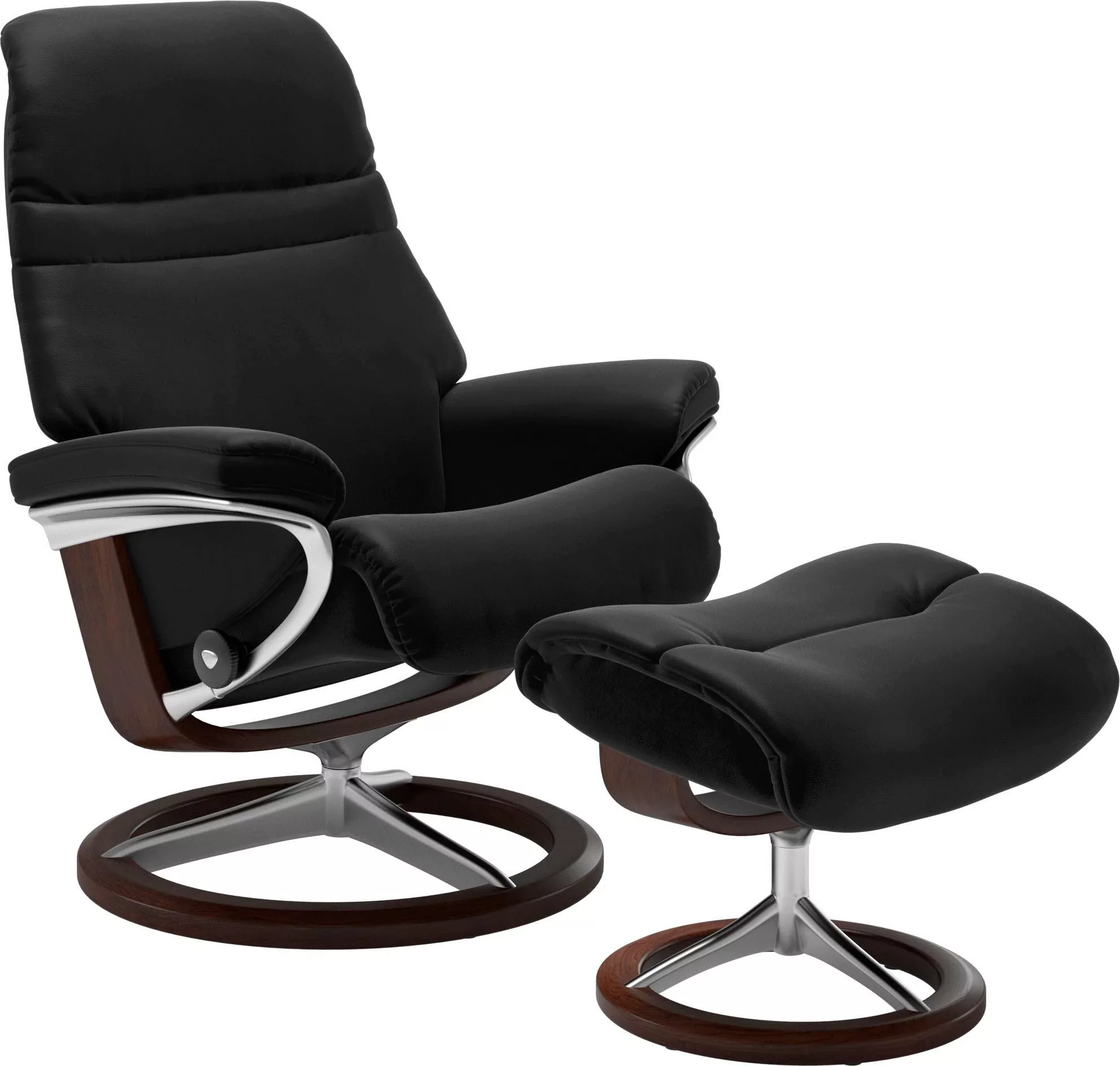 Stressless Relaxsessel "Sunrise", mit Signature Base, Größe M, Gestell Brau günstig online kaufen