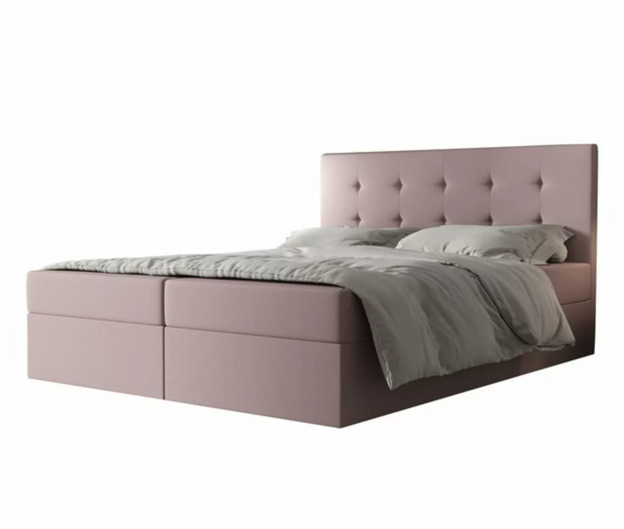 Furnix Boxspringbett FISON-2 140/160/180x200 Polsterbett mit Bettkasten und günstig online kaufen