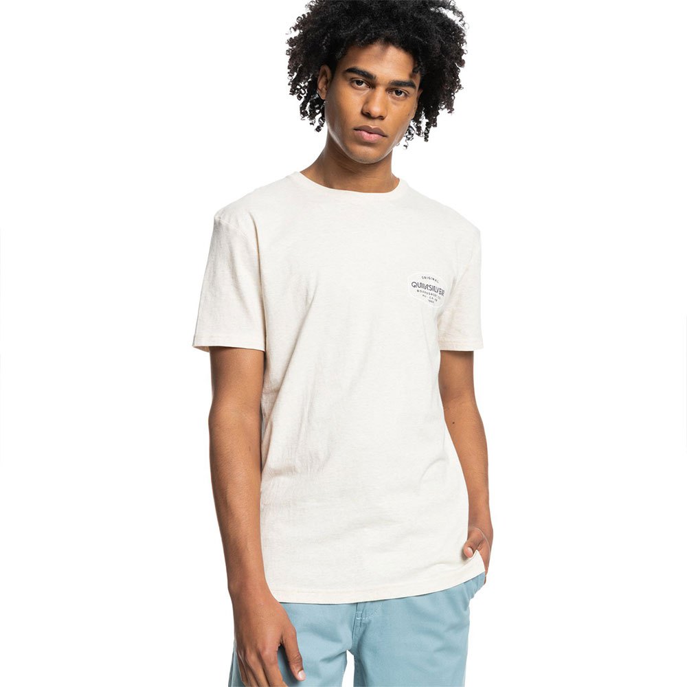 Quiksilver Loose Hands Kurzärmeliges T-shirt L Antique White Heather günstig online kaufen