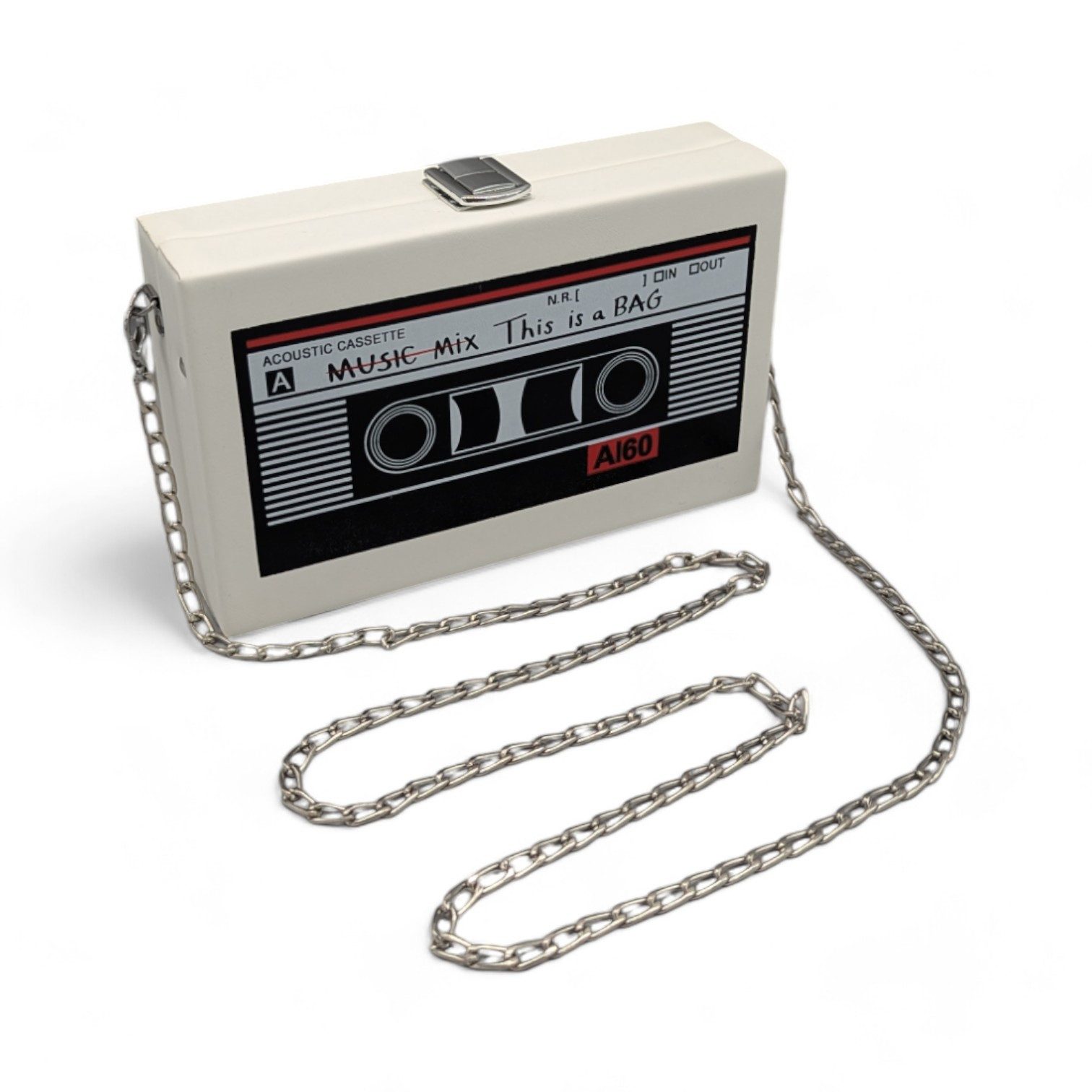 Eyecatcher Handtasche Retro Handtasche Kassette Nostalgie günstig online kaufen