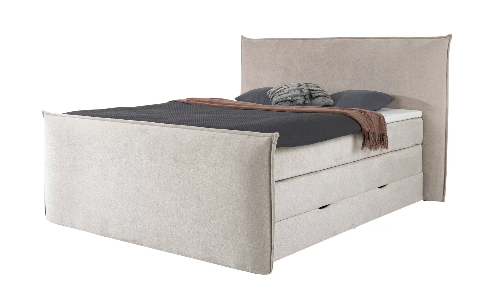 Boxspringbett mit Bettkasten  Nova Pillow ¦ Maße (cm): B: 165 H: 124 Betten günstig online kaufen
