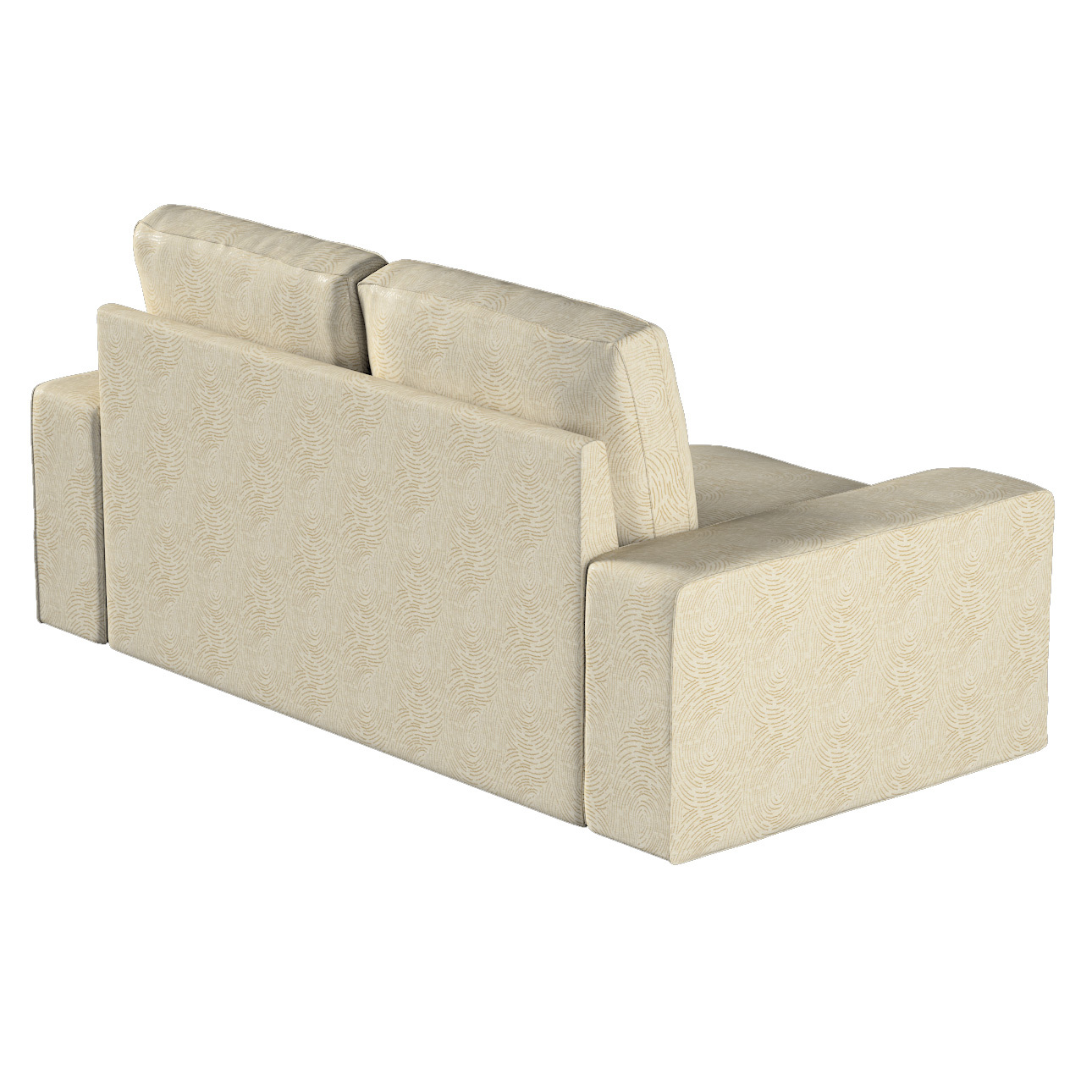 Bezug für Kivik 2-Sitzer Sofa, beige-golden, Bezug für Sofa Kivik 2-Sitzer, günstig online kaufen