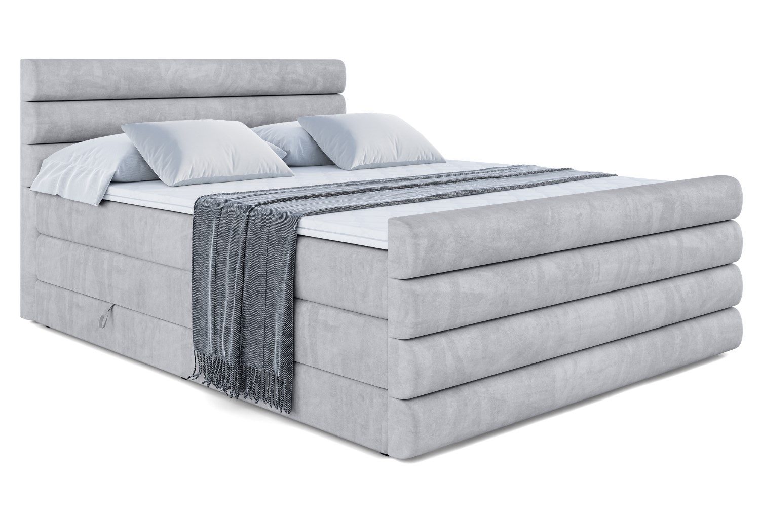 ALTDECOR Boxspringbett CELESTIA-Z KING (Multipocket-Matratze H4, günstig online kaufen
