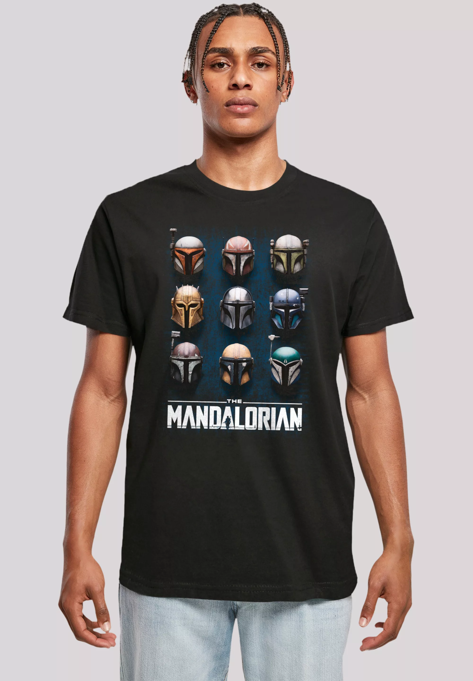 F4NT4STIC T-Shirt "Star Wars The Mandalorian Helmets", Premium Qualität günstig online kaufen