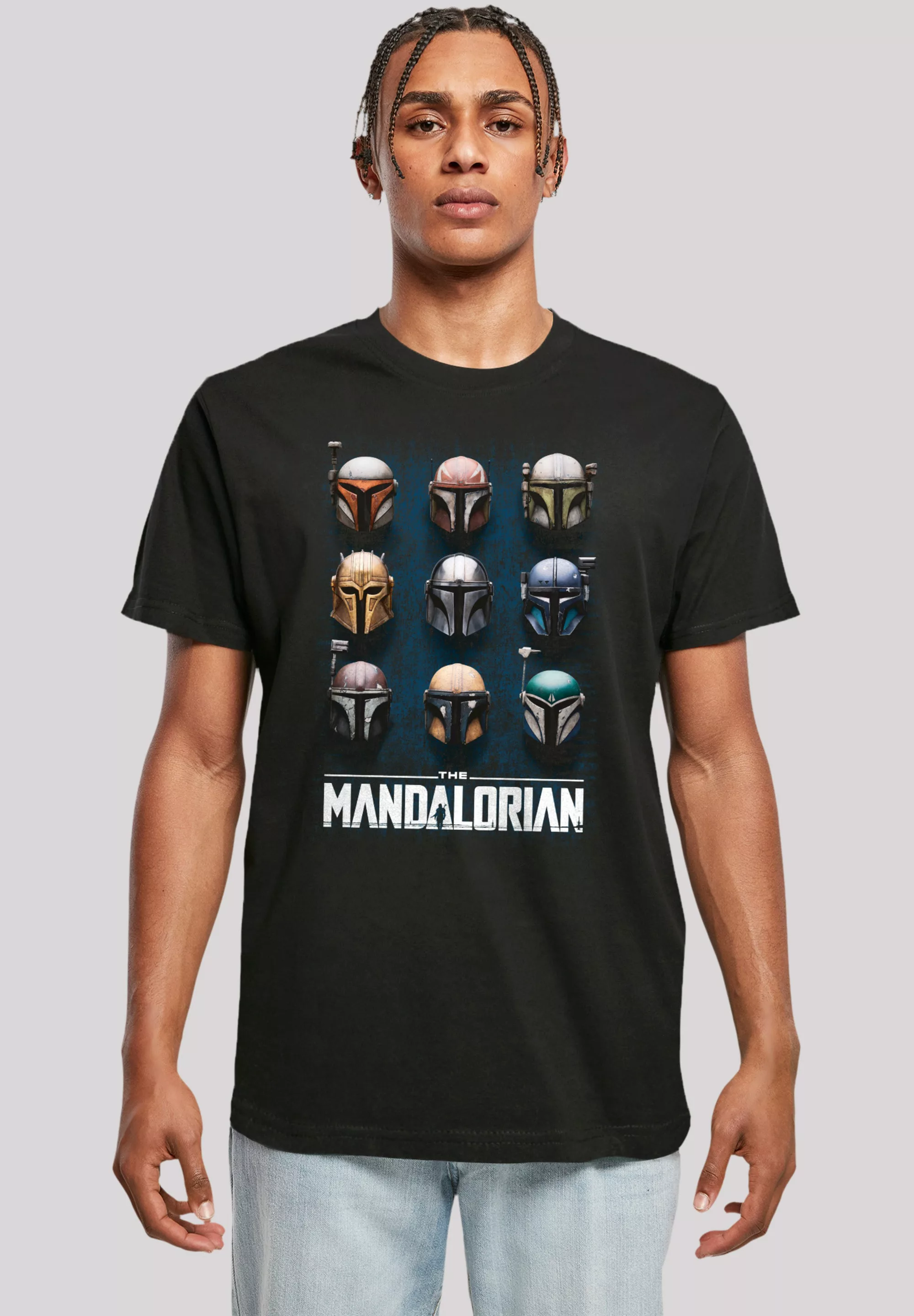 F4NT4STIC T-Shirt "Star Wars The Mandalorian Helmets", Premium Qualität günstig online kaufen