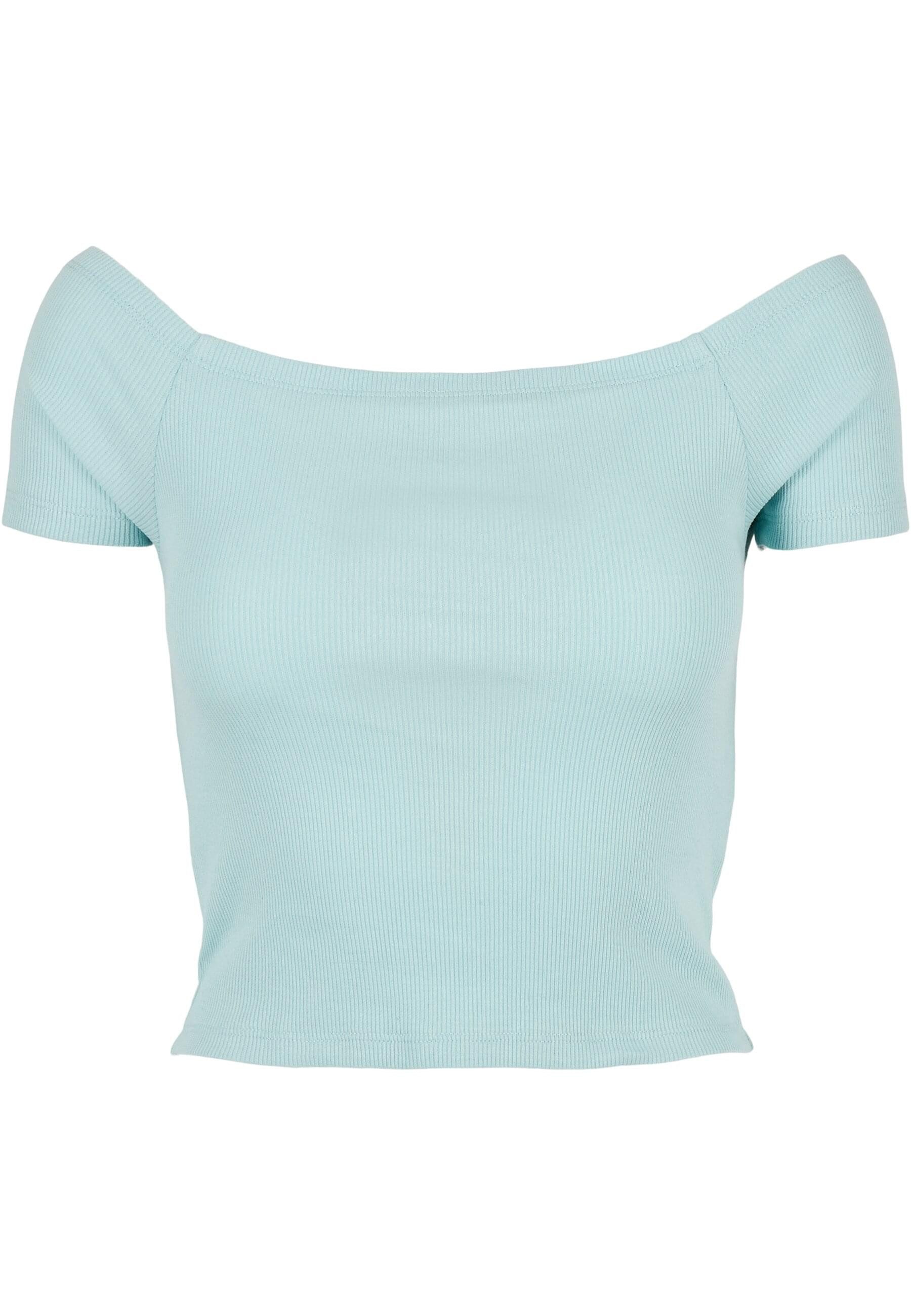 URBAN CLASSICS T-Shirt "Urban Classics Damen Ladies Off Shoulder Rib Tee", günstig online kaufen