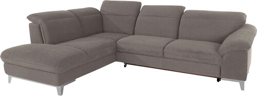 COTTA Ecksofa "Teresa L-Form", mit Kopfteilverstellung, wahlweise mit Bettf günstig online kaufen