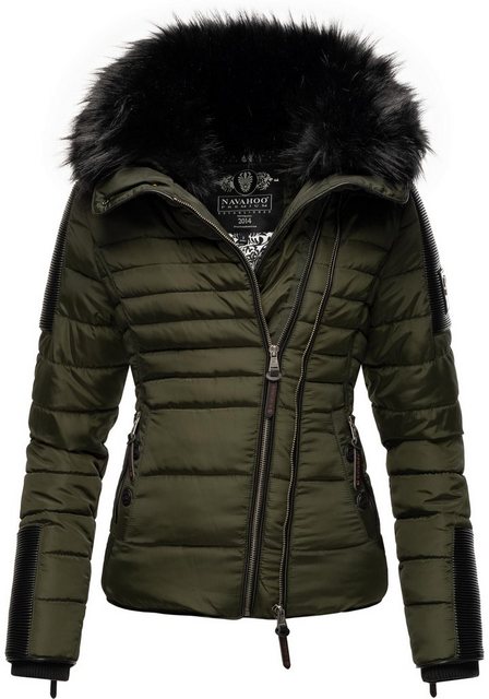 Navahoo Steppjacke "Yuki2", ohne Kapuze, stylische Winterjacke mit edlem Ku günstig online kaufen