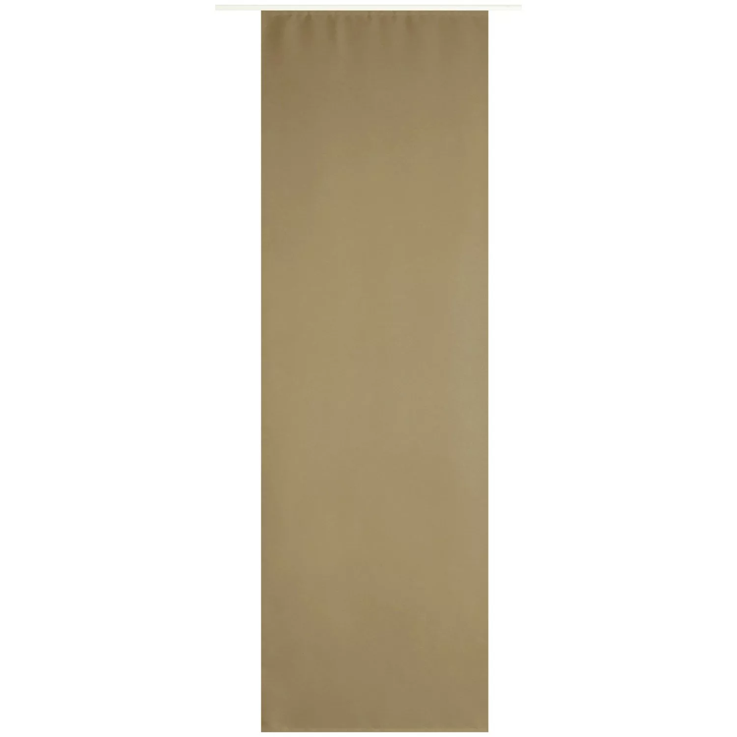 Bestlivings Gardine Blickdicht 60 cm x 245 cm Taupe Dunkel günstig online kaufen