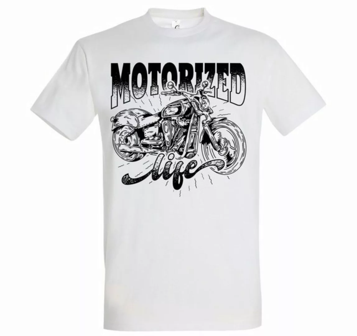 Youth Designz T-Shirt Motorized life Herren Shirt mit lustigem Spruch günstig online kaufen