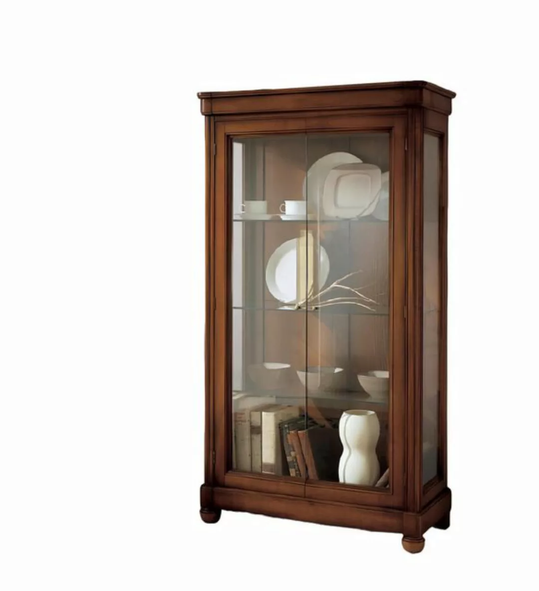 Xlmoebel Vitrine Italienischer Design-Wohnzimmerschrank Vitrine aus Italien günstig online kaufen