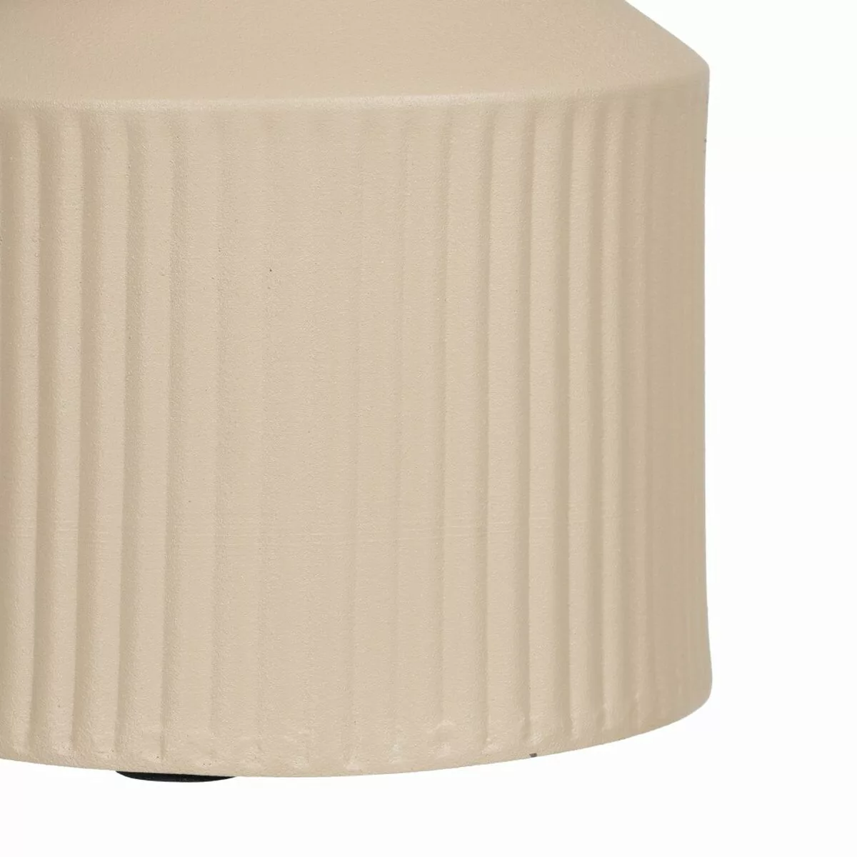 Vase 18 X 18 X 31 Cm Creme Eisen günstig online kaufen