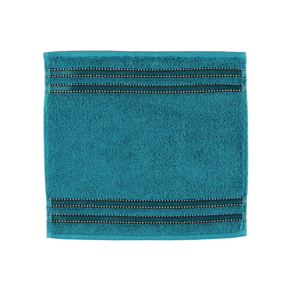 Vossen Handtücher Cult de Luxe - Farbe: lagoon - 5890 - Seiflappen 30x30 cm günstig online kaufen