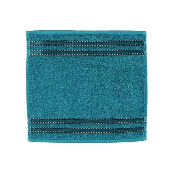 Vossen Cult de Luxe - Farbe: 589 - lagoon - Seiflappen 30x30 cm günstig online kaufen