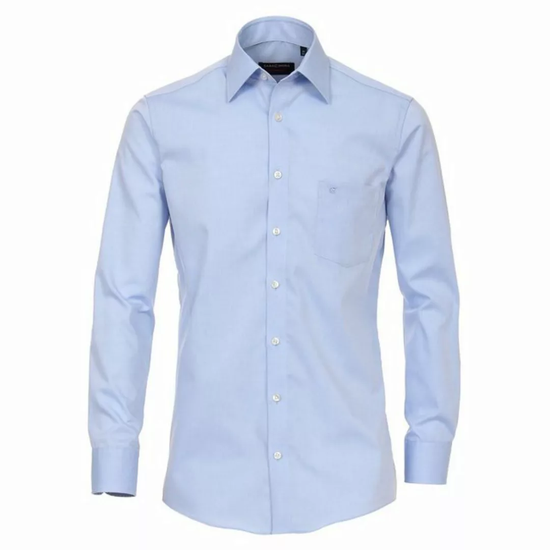 CASAMODA Businesshemd Große Größen Business Langarmhemd hellblau melange Ca günstig online kaufen