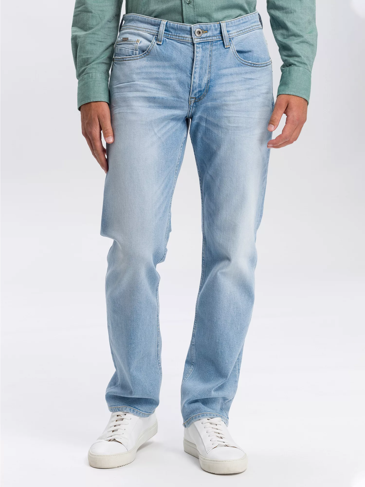 Cross Jeans Antonio 5 Pocket Pants ice blue used günstig online kaufen