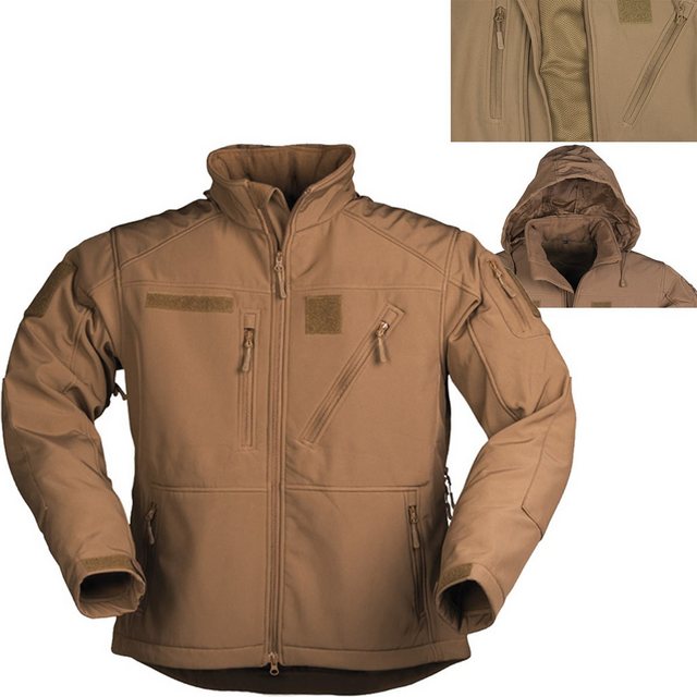 Mil-Tec Outdoorjacke Militär Softshell Jacke SCU 14 Wasserabweisend günstig online kaufen