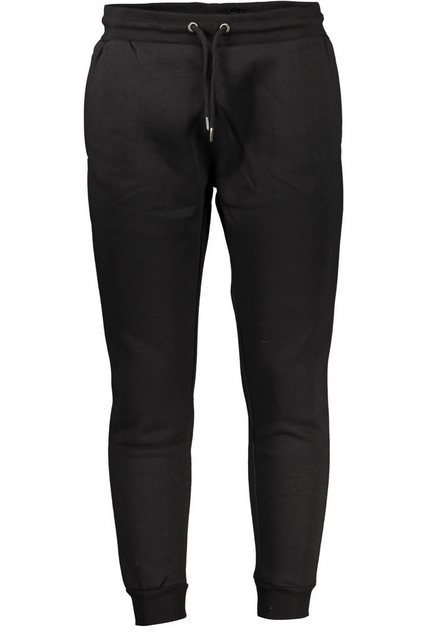 Cavalli Class 5-Pocket-Hose Stylische Herren Sporthose Schwarz mit Stickere günstig online kaufen